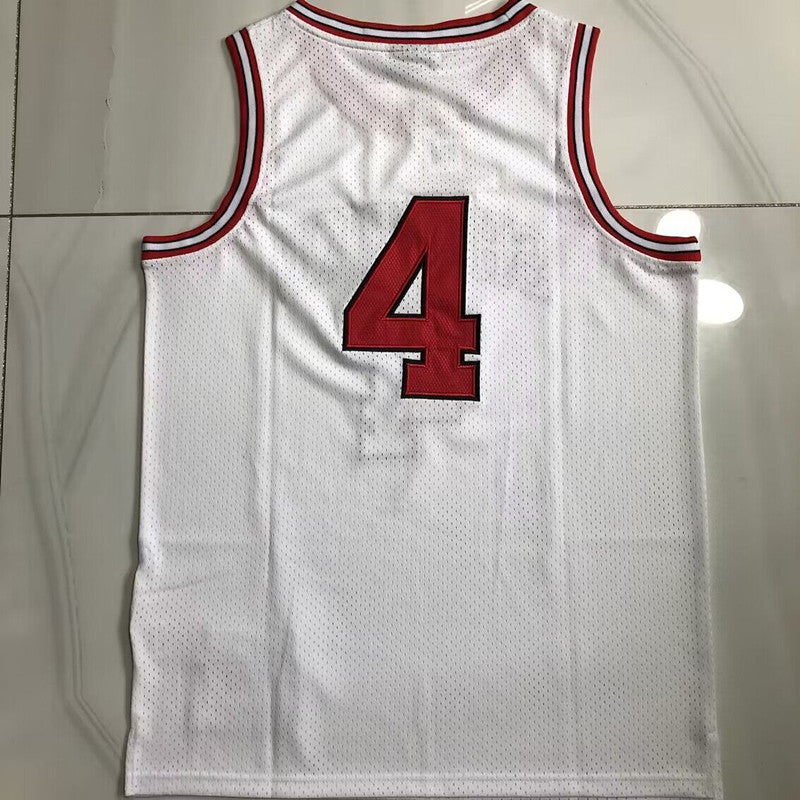 Slam Dunk Takenori Construction White 4 MN basketball jersey product view 3