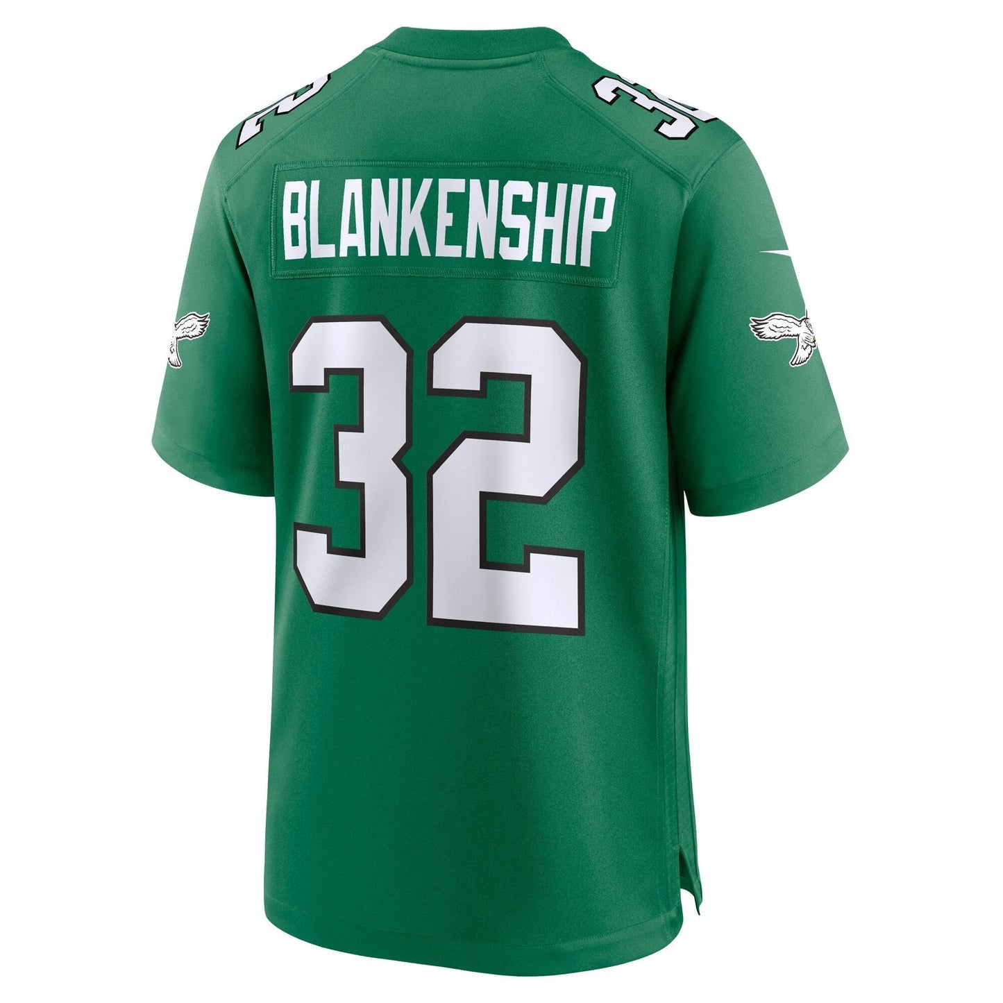 Reed Blankenship Philadelphia Eagles Alternate Game Jersey - Kelly Green football jersey product view 3
