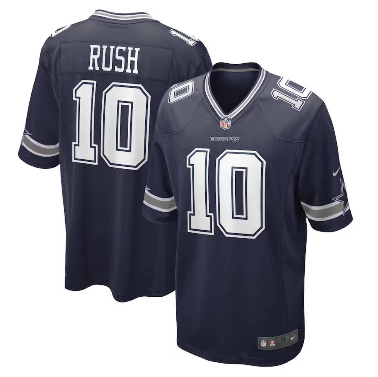 Cooper Rush Dallas Cowboys Jersey football jersey product view 1