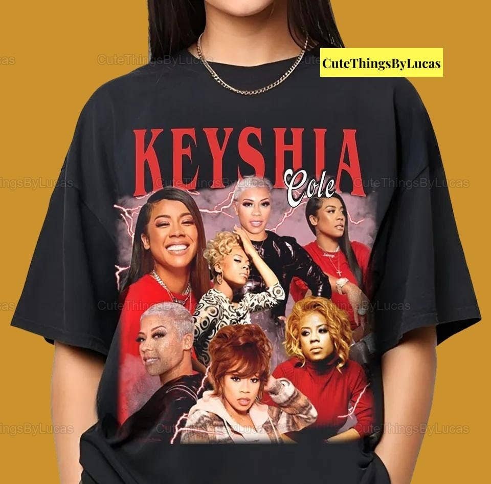 Keyshia Cole Multi-Image Fan Tribute Tee Unisex T-shirt, Sweatshirt, Hoodie, Long Sleeve Tee - T-Shirt, Sweatshirt, Hoodie