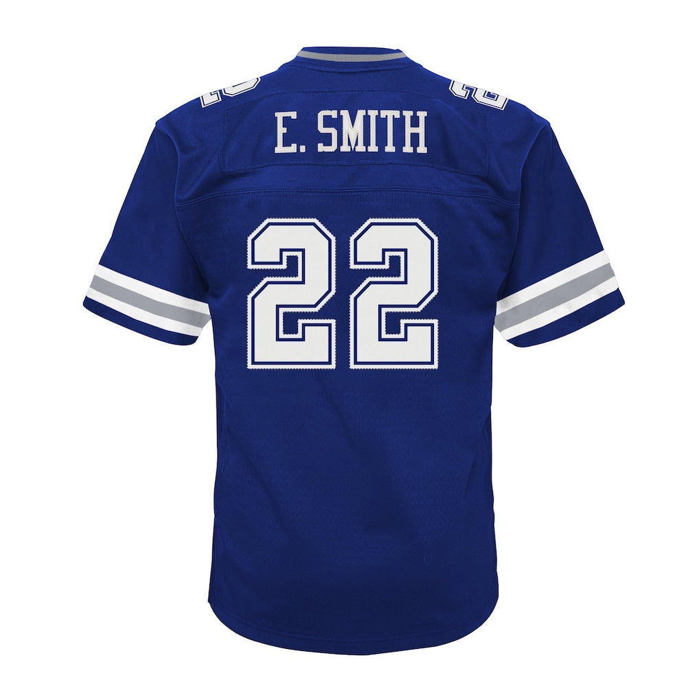 D.Cowboys #22 Emmitt Smith Navy Big & Tall 1996 Legacy Retired Player Jersey football jersey product view 1