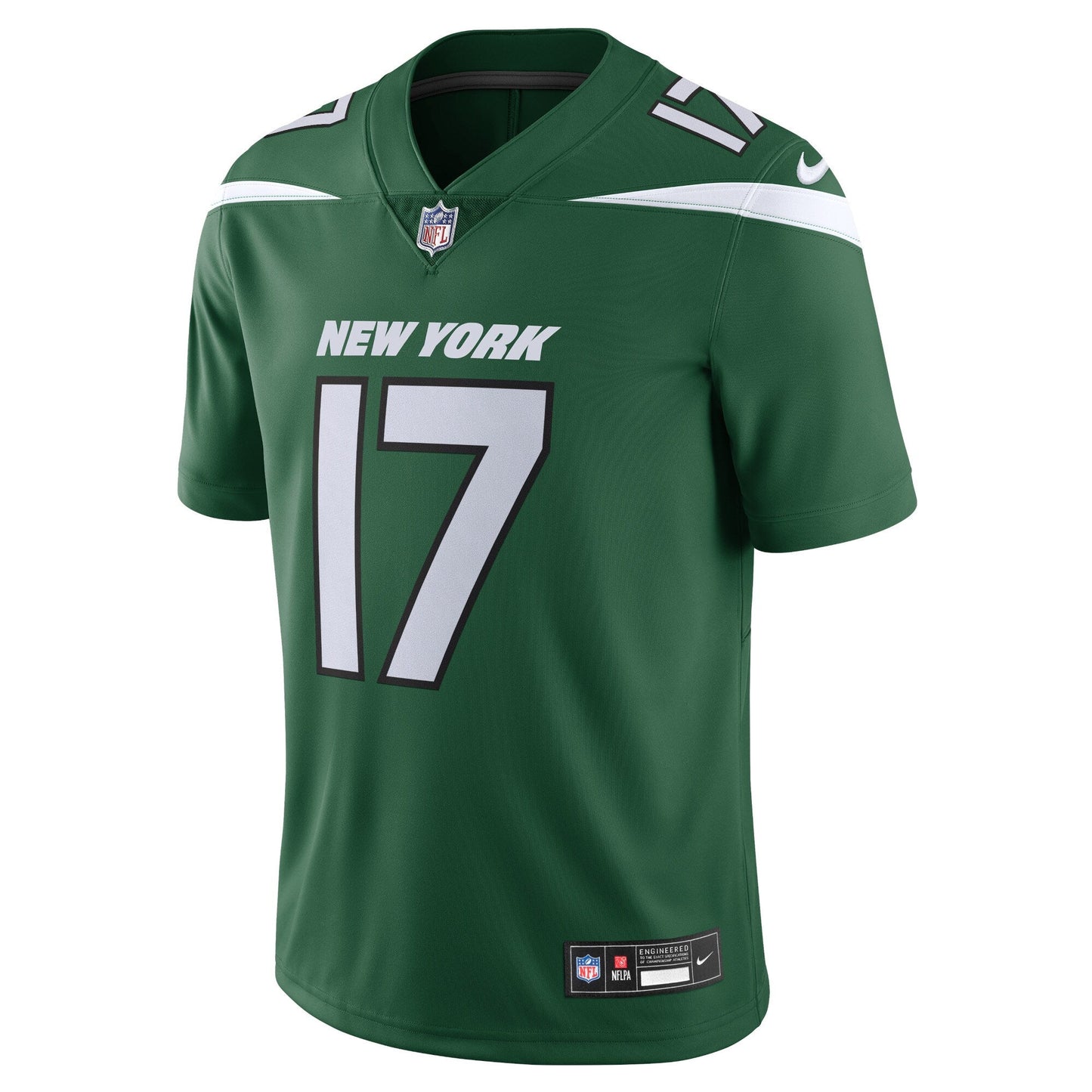 Garrett Wilson New York Jets Vapor Untouchable Limited Jersey - Gotham Green football jersey product view 2