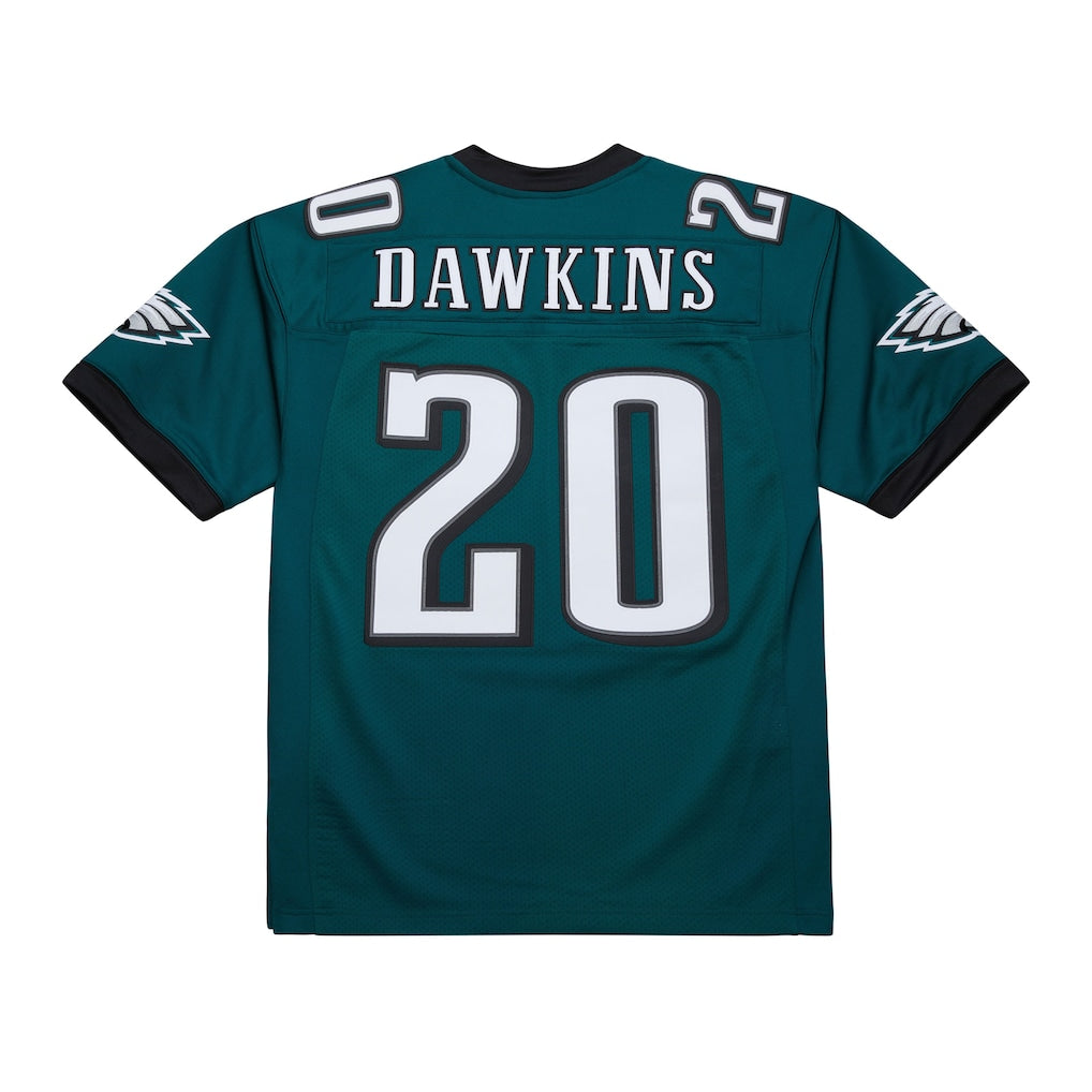 P.Eagles #20 Brian Dawkins Midnight Green/Black 2004 Split Legacy Replica Jersey football jersey product view 1