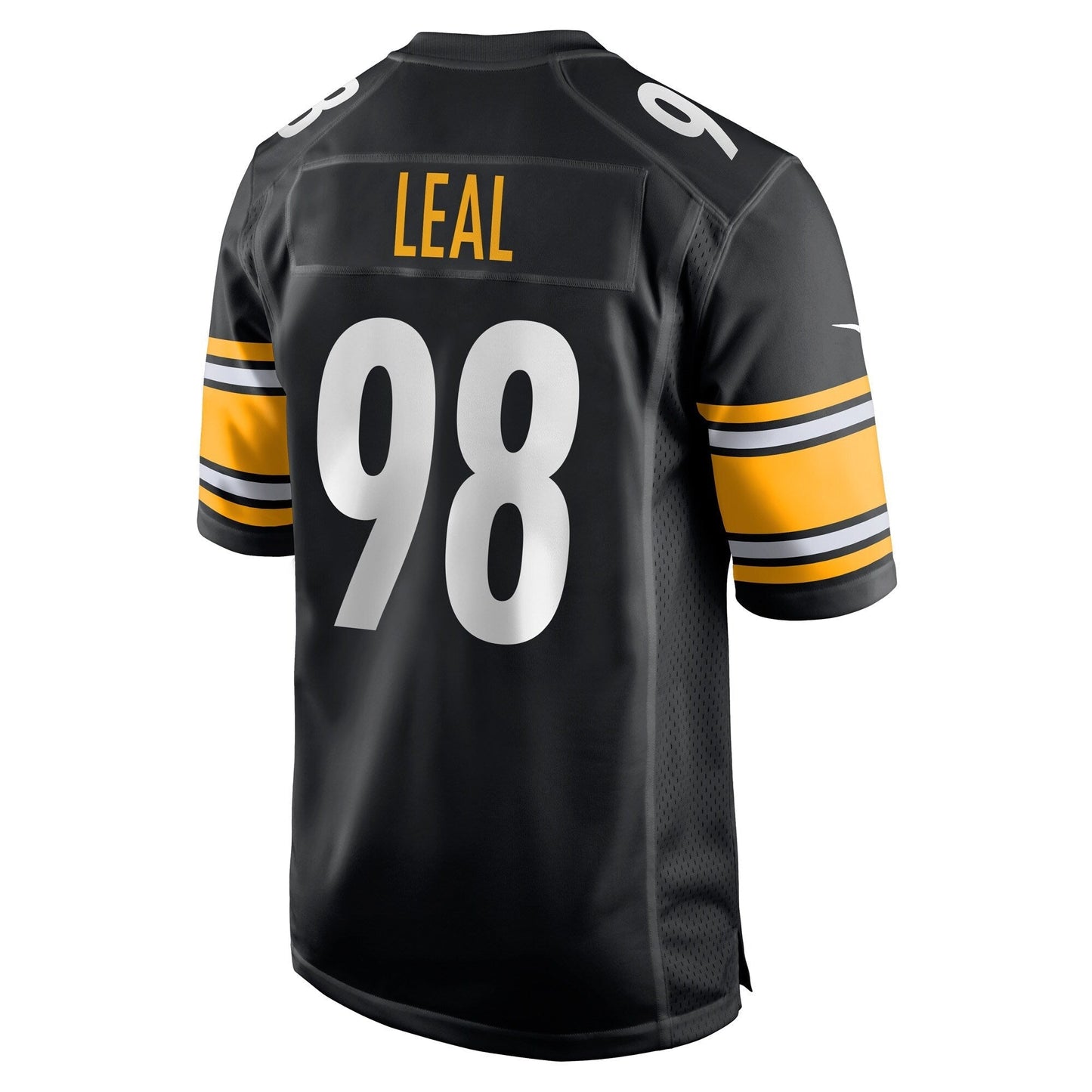 Pittsburgh Steelers DeMarvin Leal Black Game Player Jersey football jersey product view 1