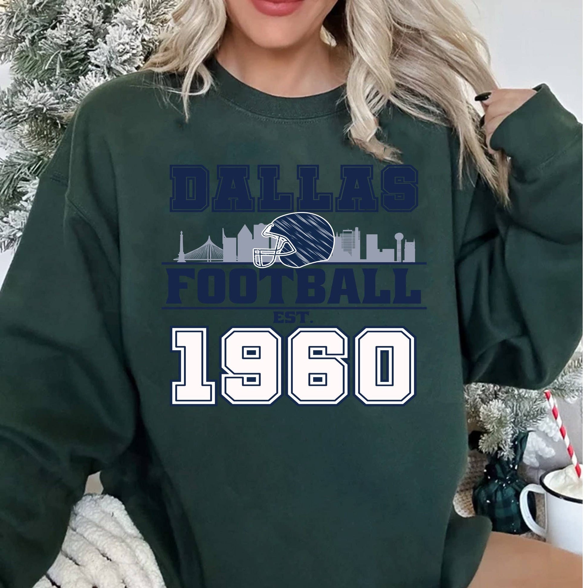 Dallas 1960 Football Graphic Tee Unisex T-shirt, Sweatshirt, Hoodie, Long Sleeve Tee - T-Shirt, Sweatshirt, Hoodie