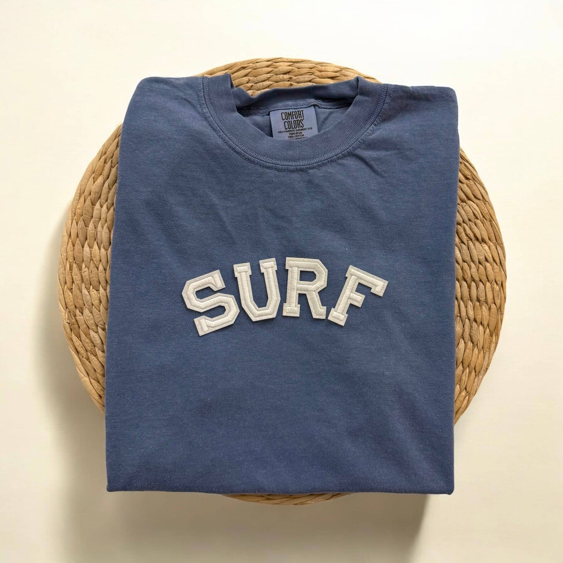 Comfort Colors Surf Short Sleeve Shirt, Surf Clothing Unisex T-shirt, Sweatshirt, Hoodie, Long Sleeve Tee - T-Shirt, Sweatshirt, Hoodie