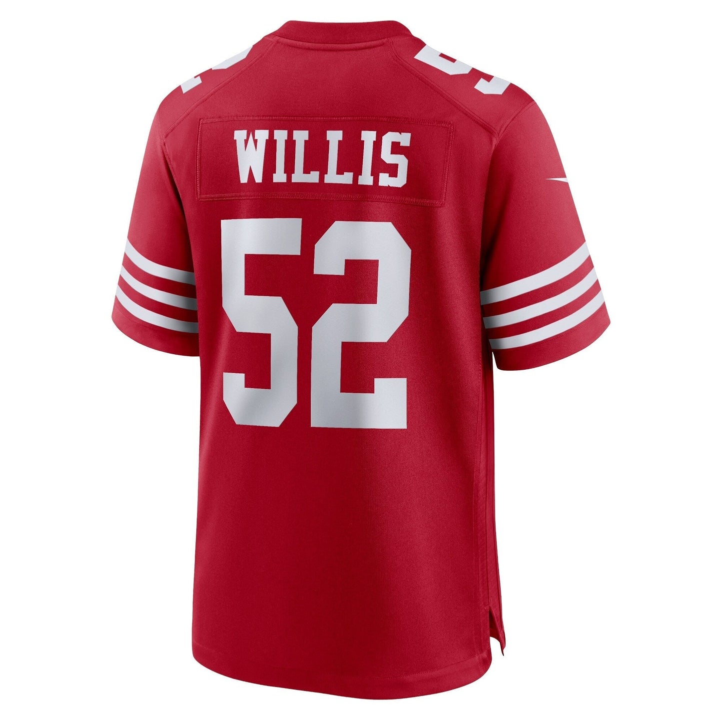 Patrick Willis San Francisco 49ers Retired Game Jersey - Scarlet football jersey product view 3