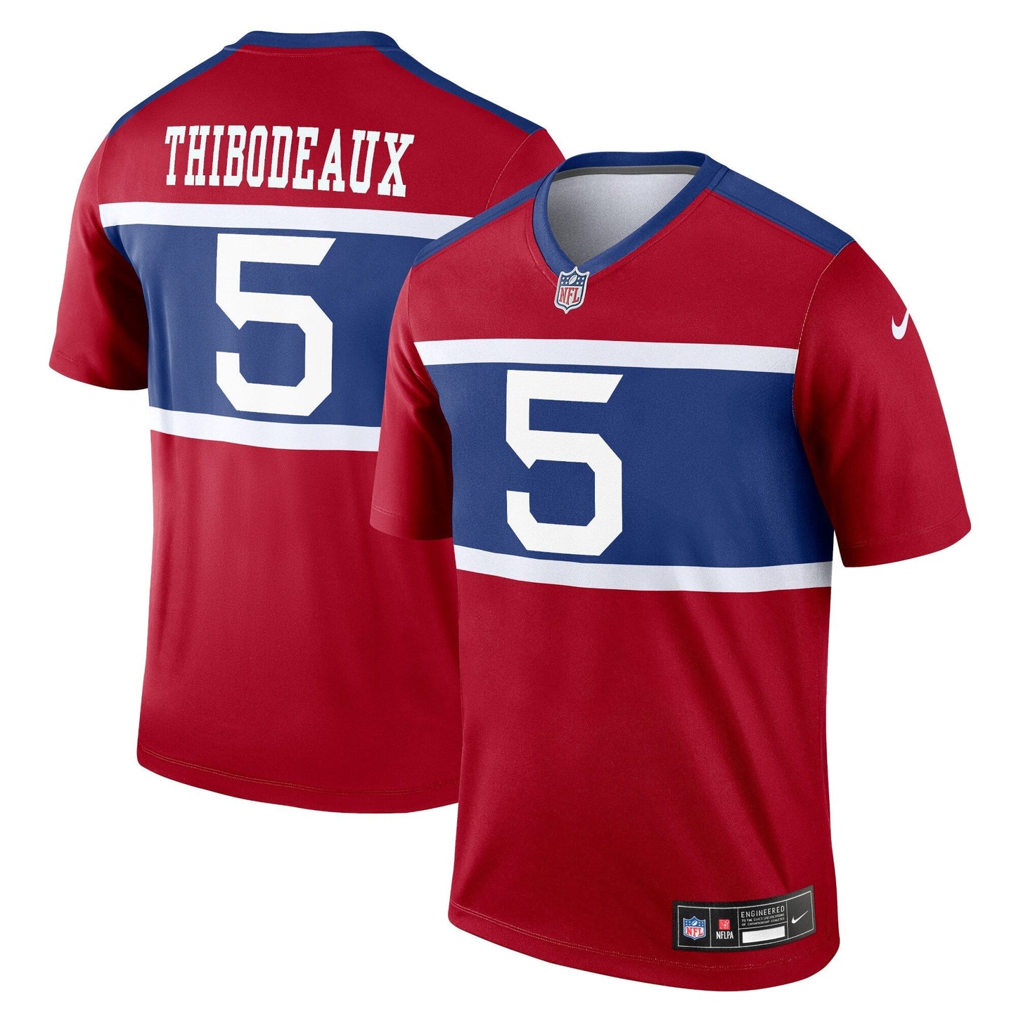 New York Giants Kayvon Thibodeaux Red Legend Player Performance Top football jersey product view 1