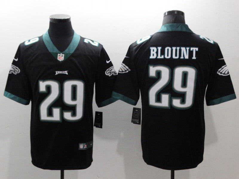 Men's Philadelphia Eagles LeGarrette Blount Black Game Jersey football jersey product view 1