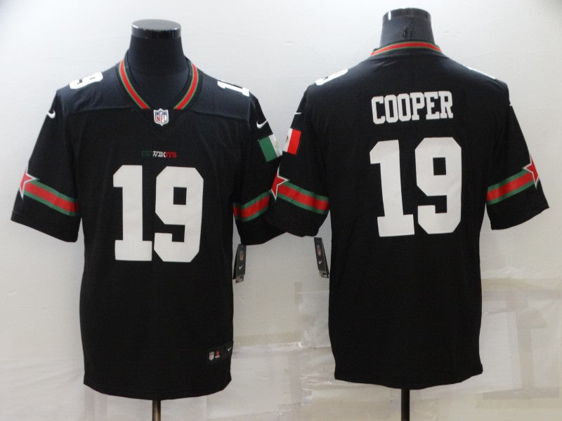 Men's Dallas Cowboys Amari Cooper Black Player Game Jersey football jersey product view 1