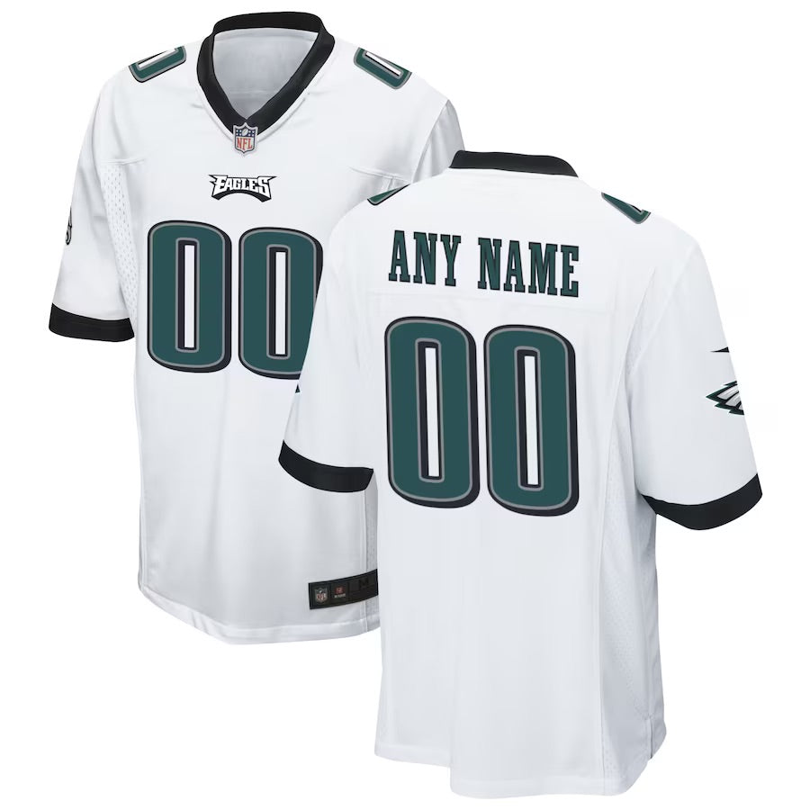 Custom Philadelphia Eagles Jersey football jersey product view 1