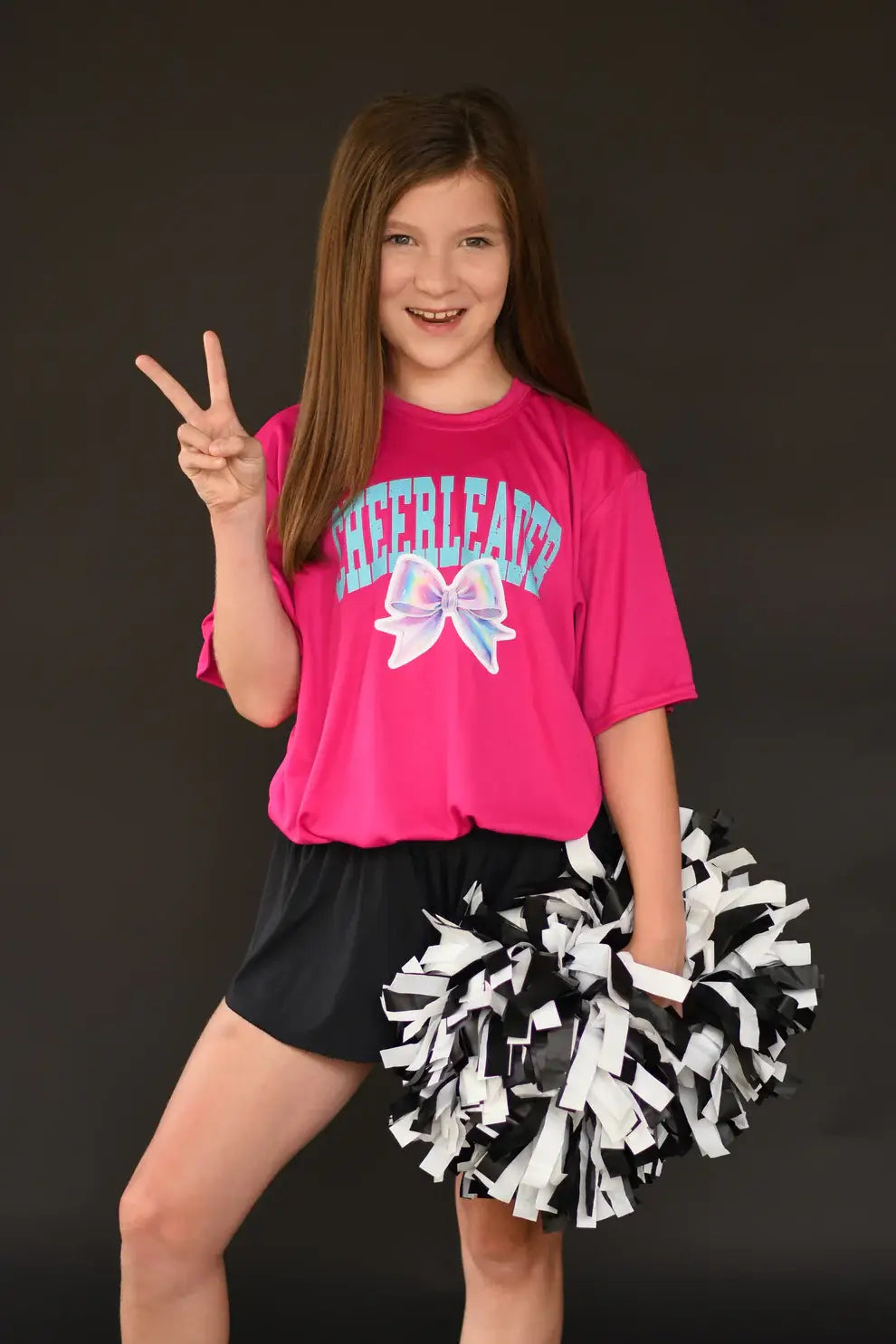 Cheerleader Bow Dri Fit Tee Unisex T-shirt, Sweatshirt, Hoodie, Long Sleeve Tee - T-Shirt, Sweatshirt, Hoodie