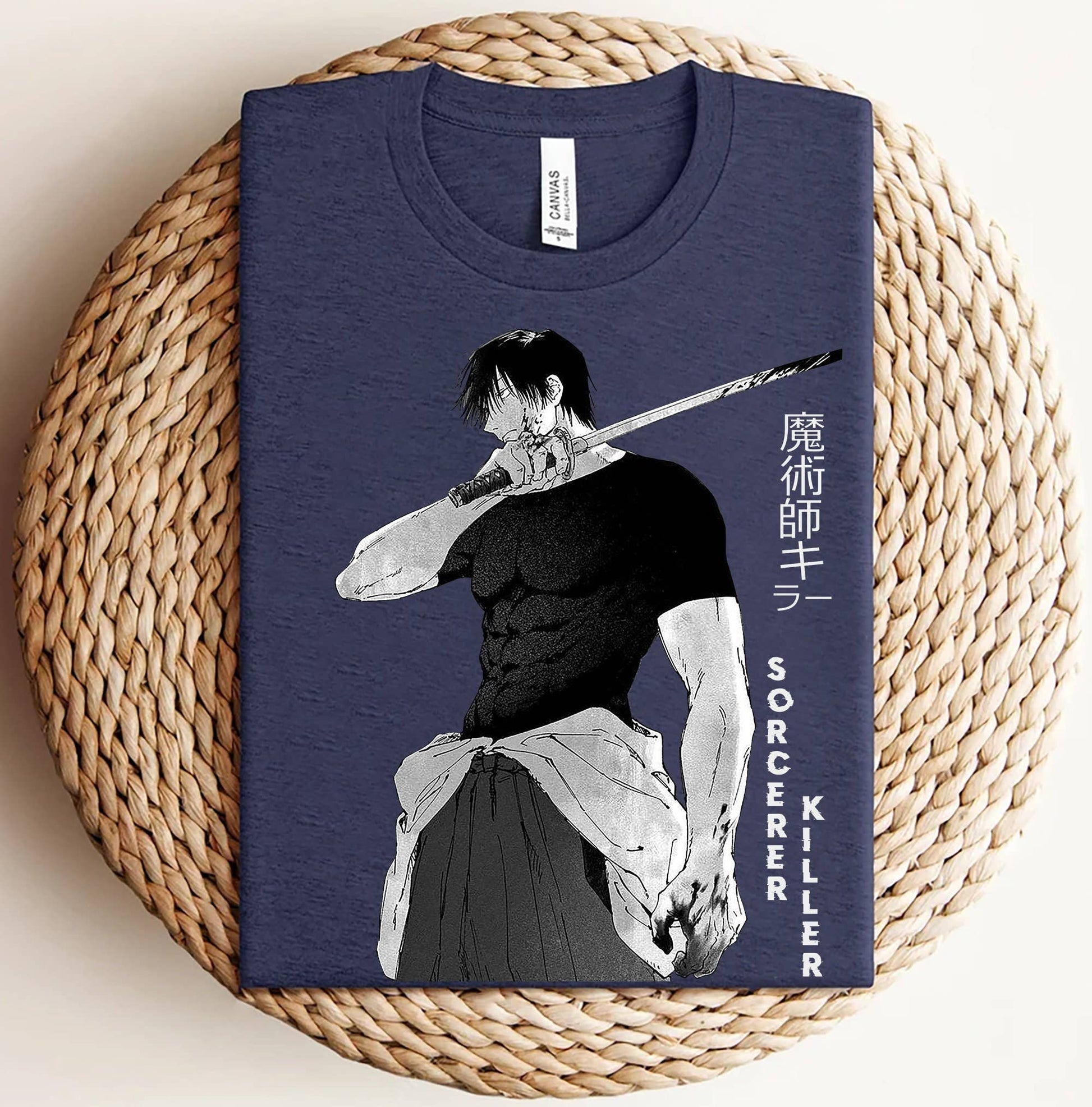 Anime Graphic Tee - Aesthetic Toji Gift For Him & Her Unisex T-shirt, Sweatshirt, Hoodie, Long Sleeve Tee - T-Shirt, Sweatshirt, Hoodie