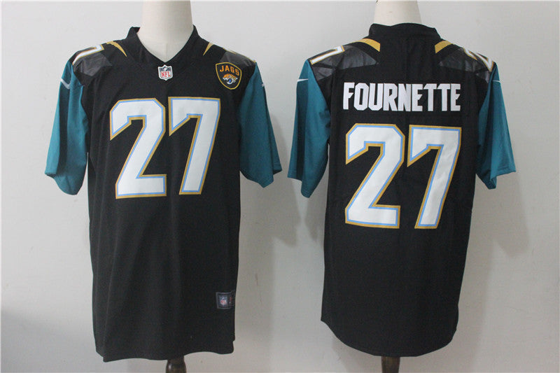 Men's Jacksonville Jaguars Leonard Fournette #27 Black Game Jersey1 football jersey product view 1