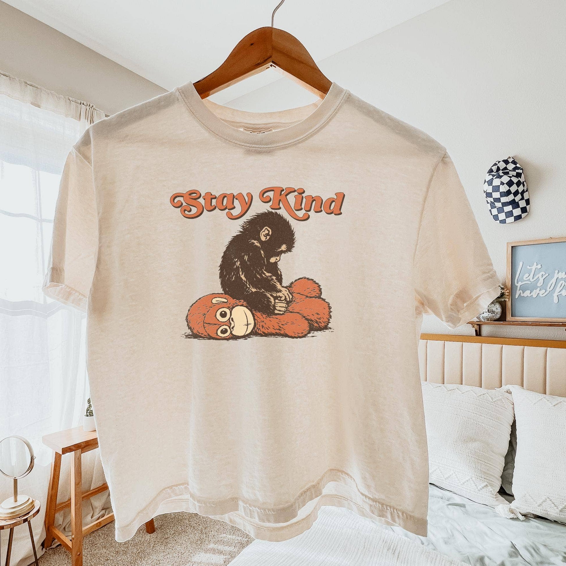 Stay Kind Punch Monkey Crop Sweatshirt Unisex T-shirt, Sweatshirt, Hoodie, Long Sleeve Tee - T-Shirt, Sweatshirt, Hoodie