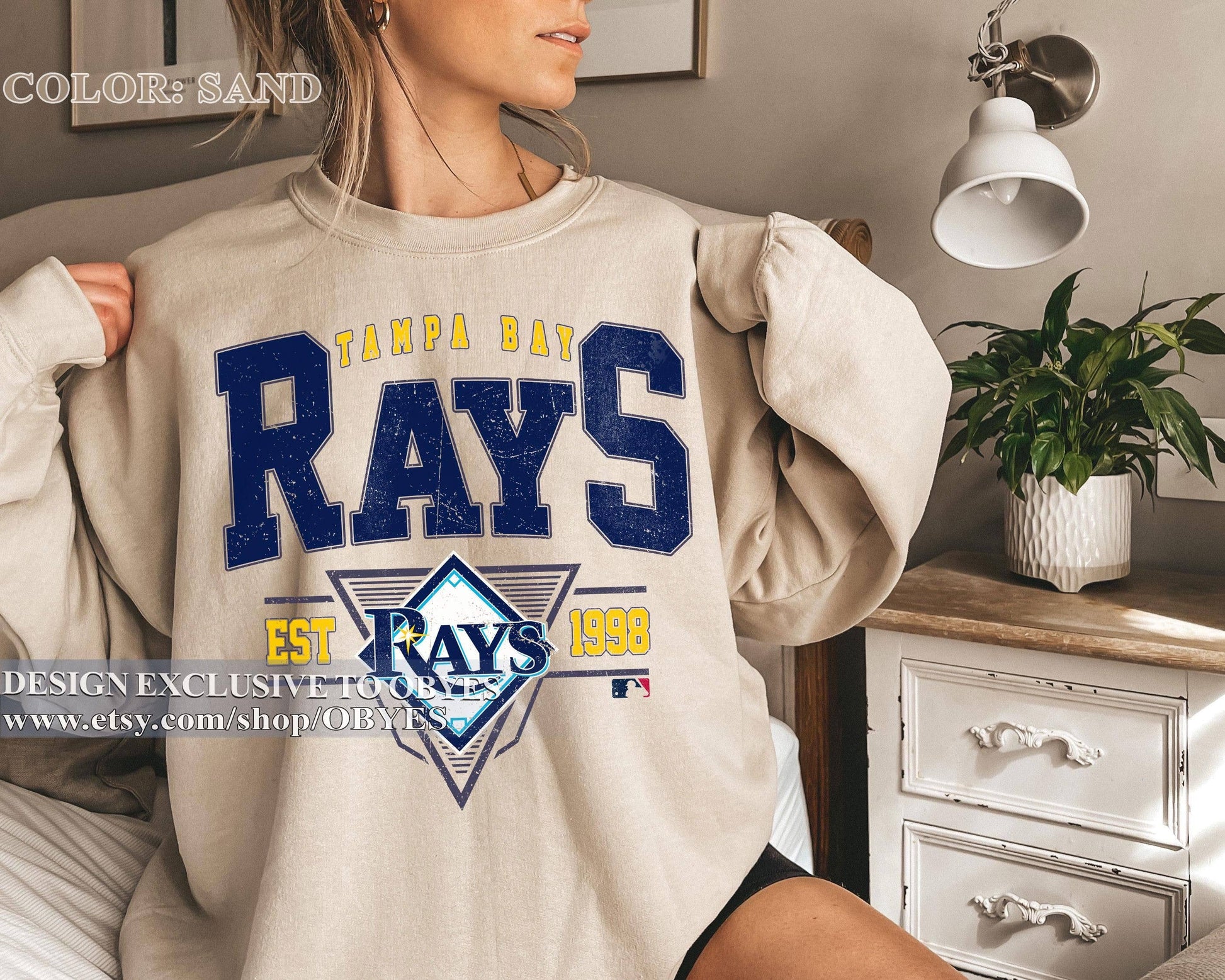 Vintage Tampa Bay Baseball Sweatshirt For Fans Unisex T-shirt, Sweatshirt, Hoodie, Long Sleeve Tee - T-Shirt, Sweatshirt, Hoodie