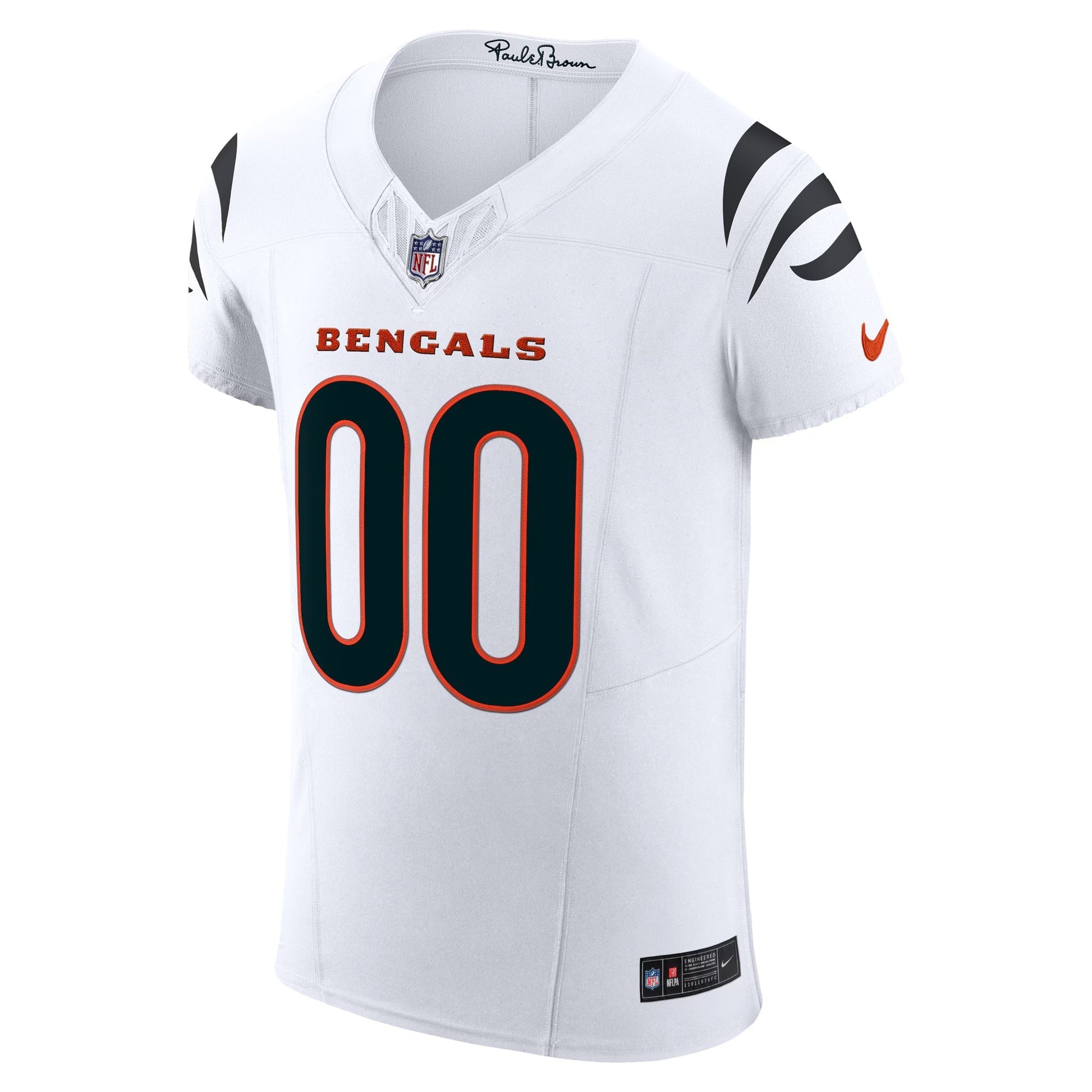 Cincinnati Bengals White Vapor F.U.S.E. Elite Custom Jersey football jersey product view 1