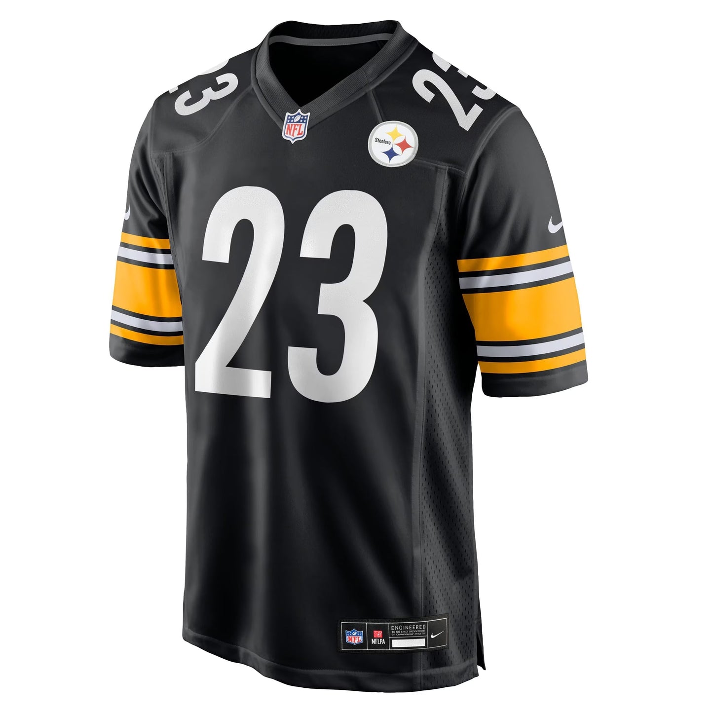 Pittsburgh Steelers Darius Slay Black Team Game Jersey football jersey product view 1