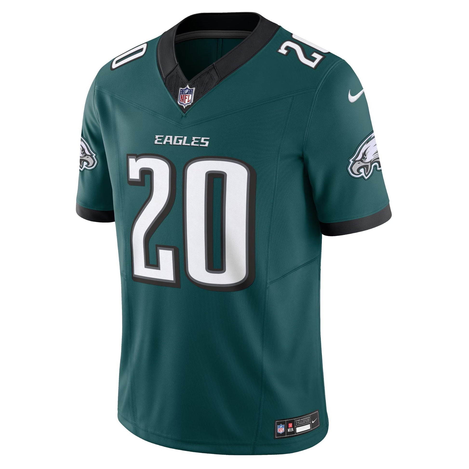 Philadelphia Eagles Brian Dawkins Midnight Green Vapor F.U.S.E. Limited Jersey football jersey product view 2