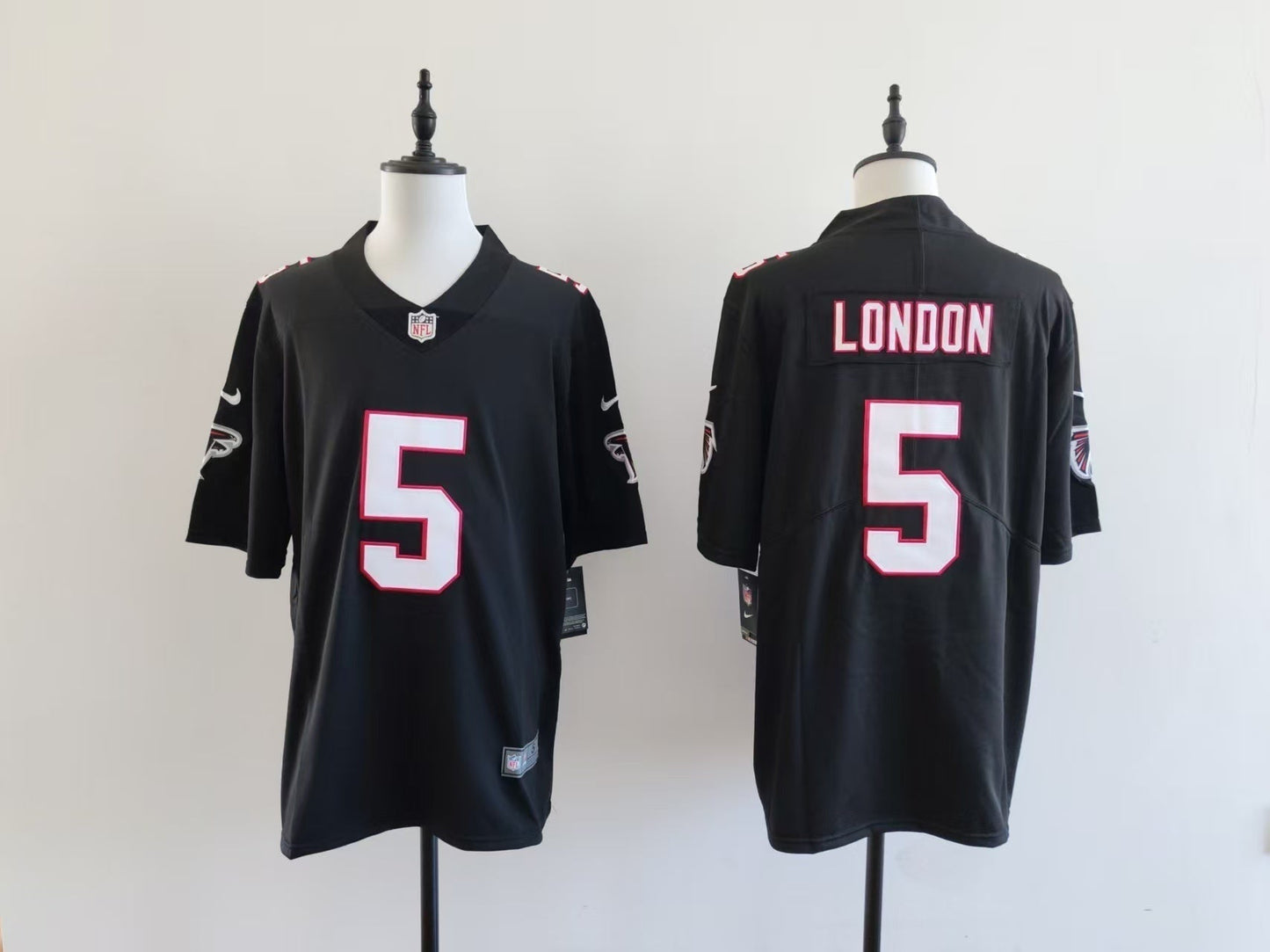 Men's Atlanta Falcons Drake London Jersey football jersey product view 1