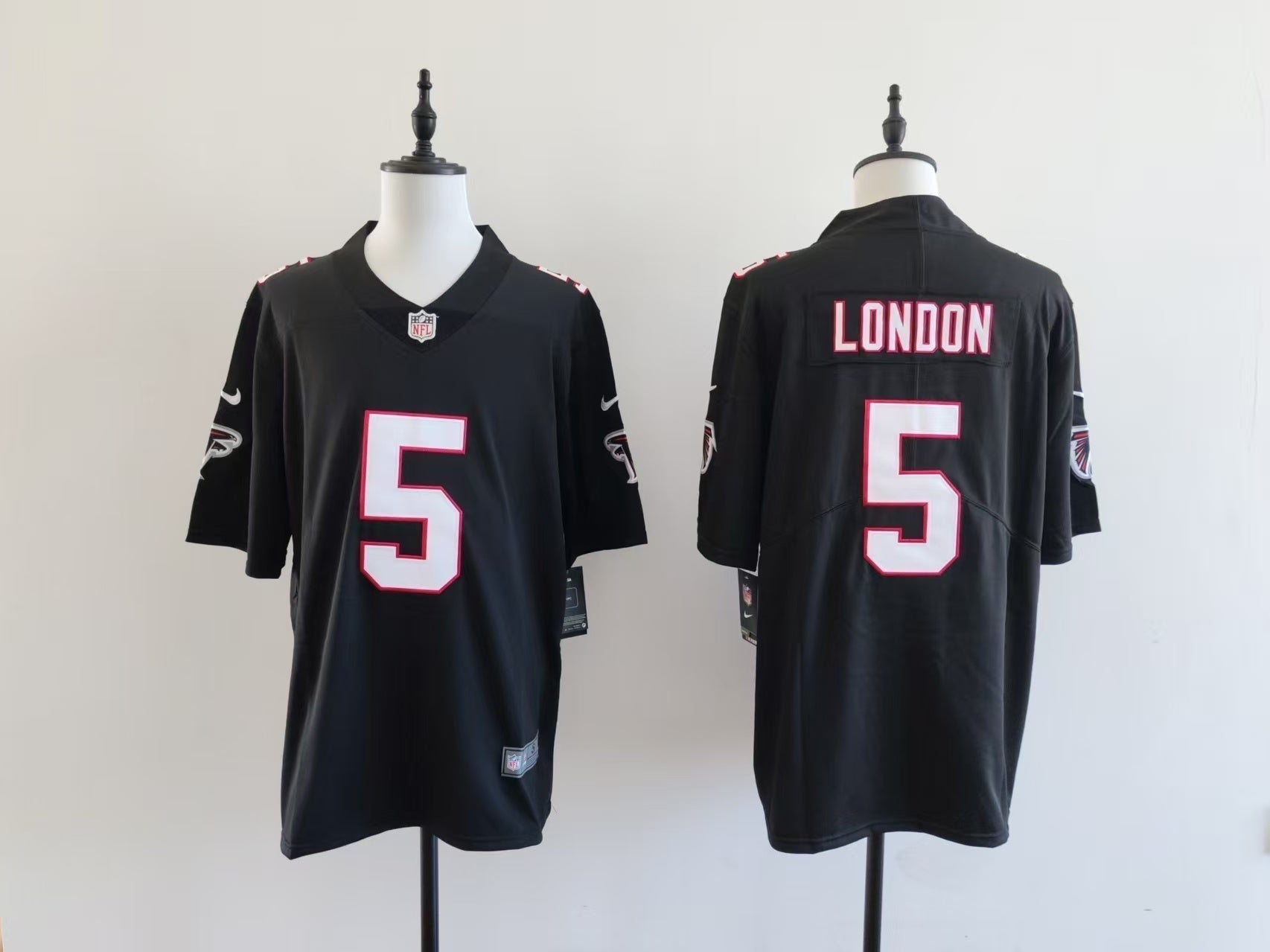 Men's Atlanta Falcons Drake London Jersey football jersey product view 1