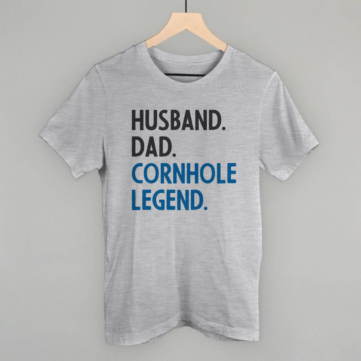 Husband Dad Cornhole Legend Unisex T-shirt, Sweatshirt, Hoodie, Long Sleeve Tee - T-Shirt, Sweatshirt, Hoodie