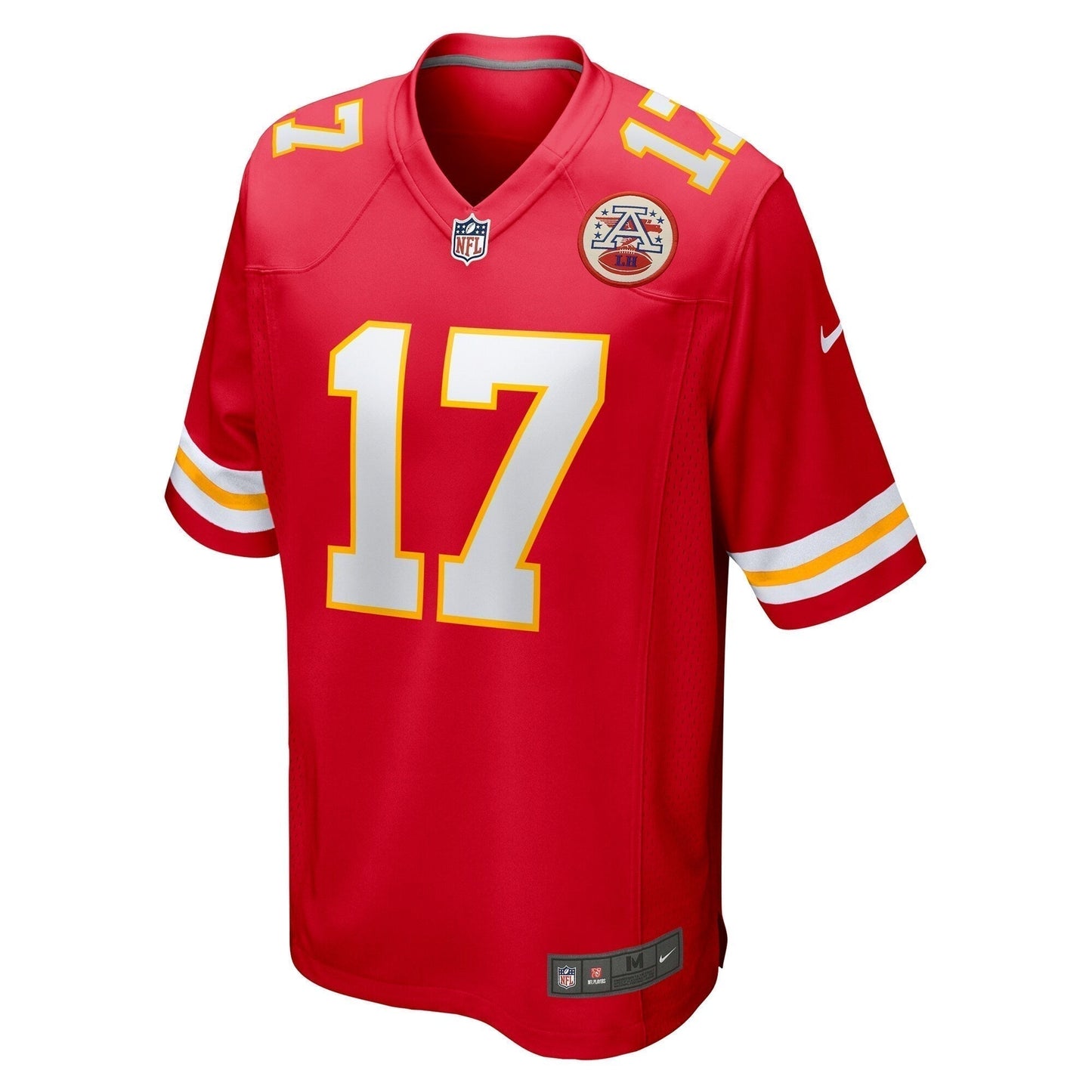 Richie James Kansas City Chiefs Game Jersey - Red football jersey product view 2