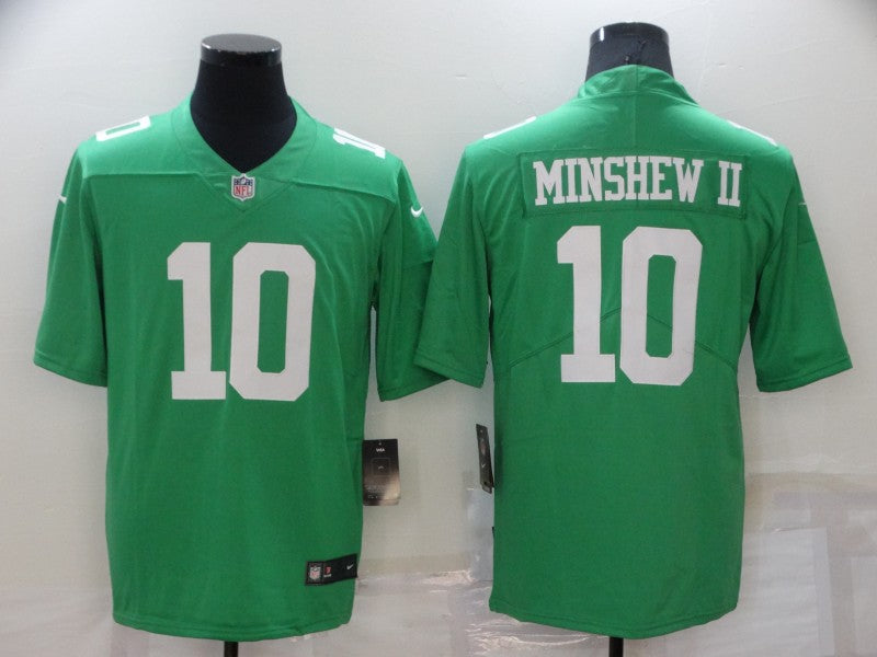 Men's Philadelphia Eagles Gardner Minshew II Kelly Green Game Jersey football jersey product view 1