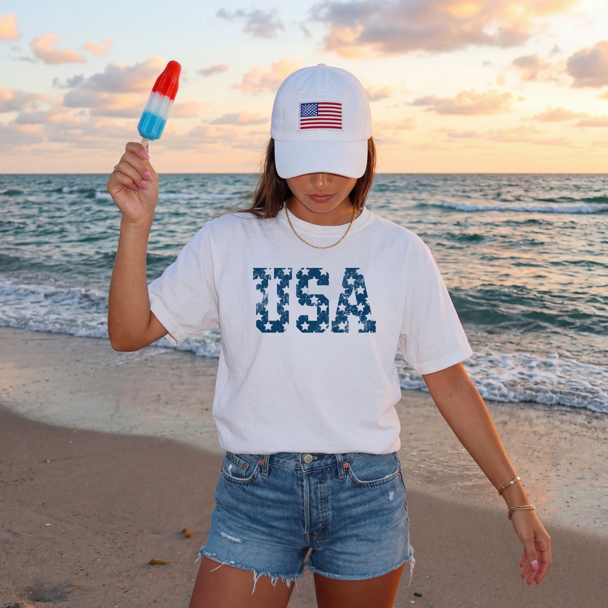 USA 4th of July Americana Tshirt J14 Unisex T-shirt, Sweatshirt, Hoodie, Long Sleeve Tee - T-Shirt, Sweatshirt, Hoodie