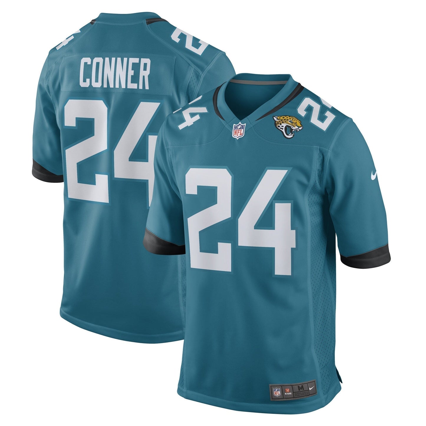 Snoop Conner Jacksonville Jaguars Game Jersey - Teal football jersey product view 1