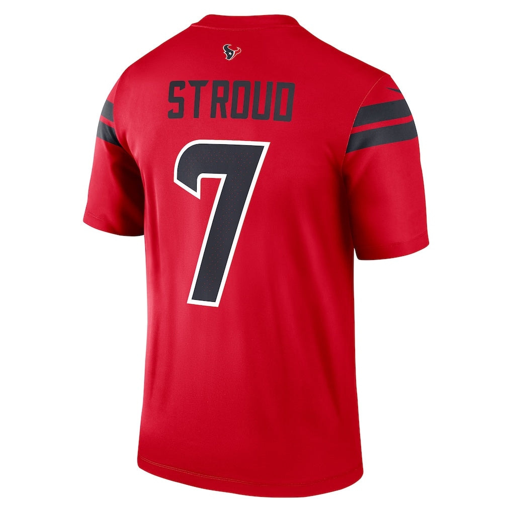 H.Texans #7 C.J. Stroud Red Legend Player Performance Top Jersey football jersey product view 1