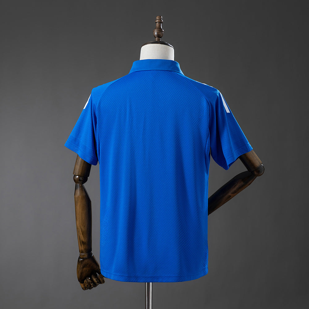 Real Madrid 25/26 Polo Jersey - Blue sports jersey product view 2