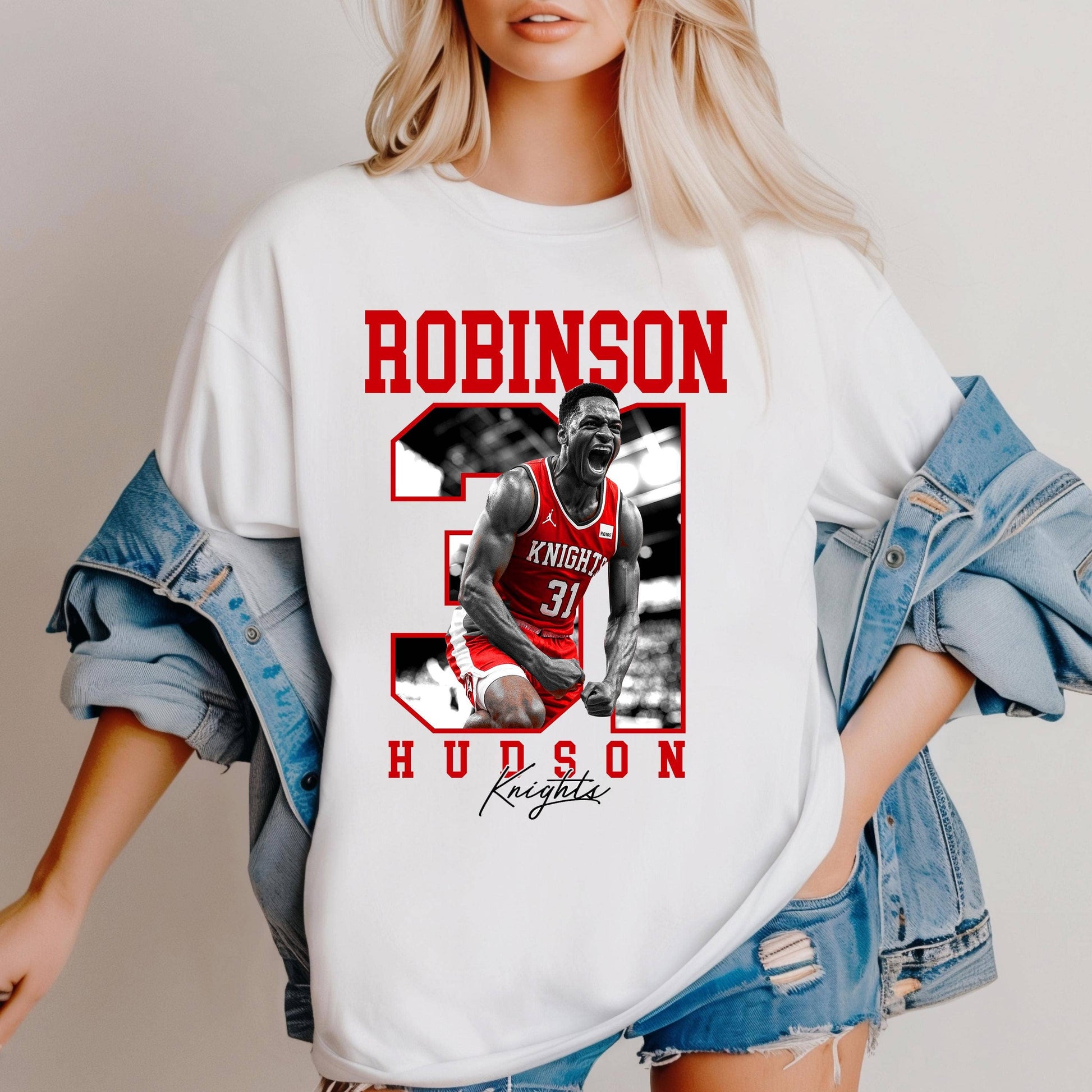 Personalized Basketball T-Shirt Custom Sports Tee Unisex T-shirt, Sweatshirt, Hoodie, Long Sleeve Tee - T-Shirt, Sweatshirt, Hoodie