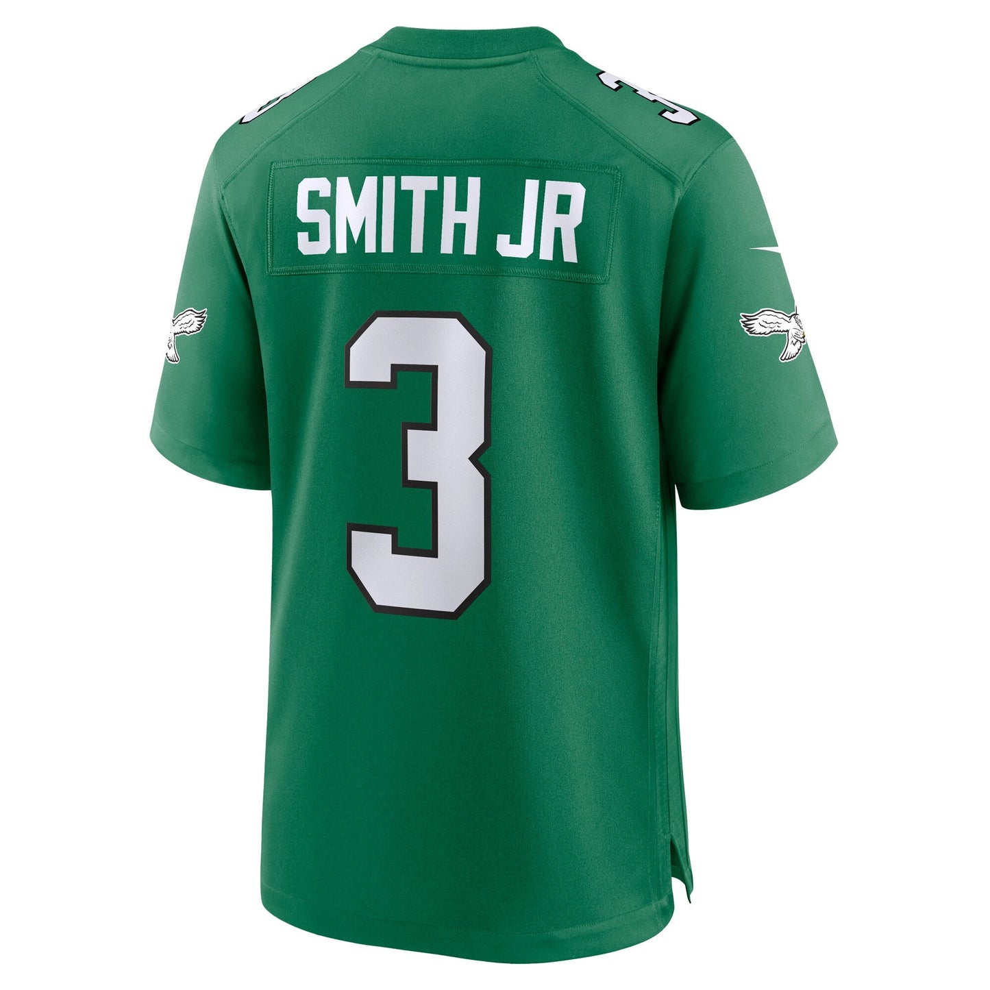 Nolan Smith Philadelphia Eagles Alternate Game Jersey - Kelly Green football jersey product view 3