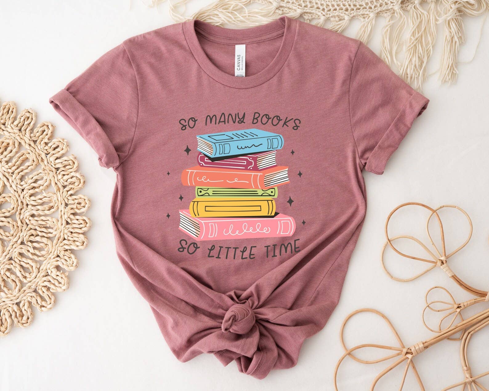 So Many Books So Little Time T-Shirt Unisex T-shirt, Sweatshirt, Hoodie, Long Sleeve Tee - T-Shirt, Sweatshirt, Hoodie