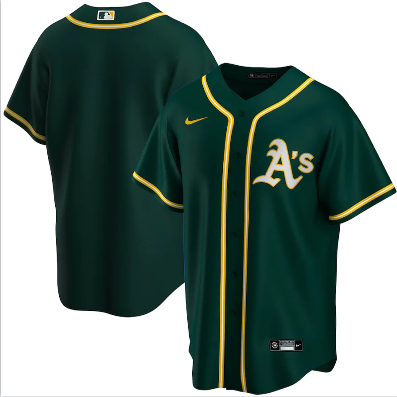 Oakland Athletics Jerseys baseball jersey product view 1