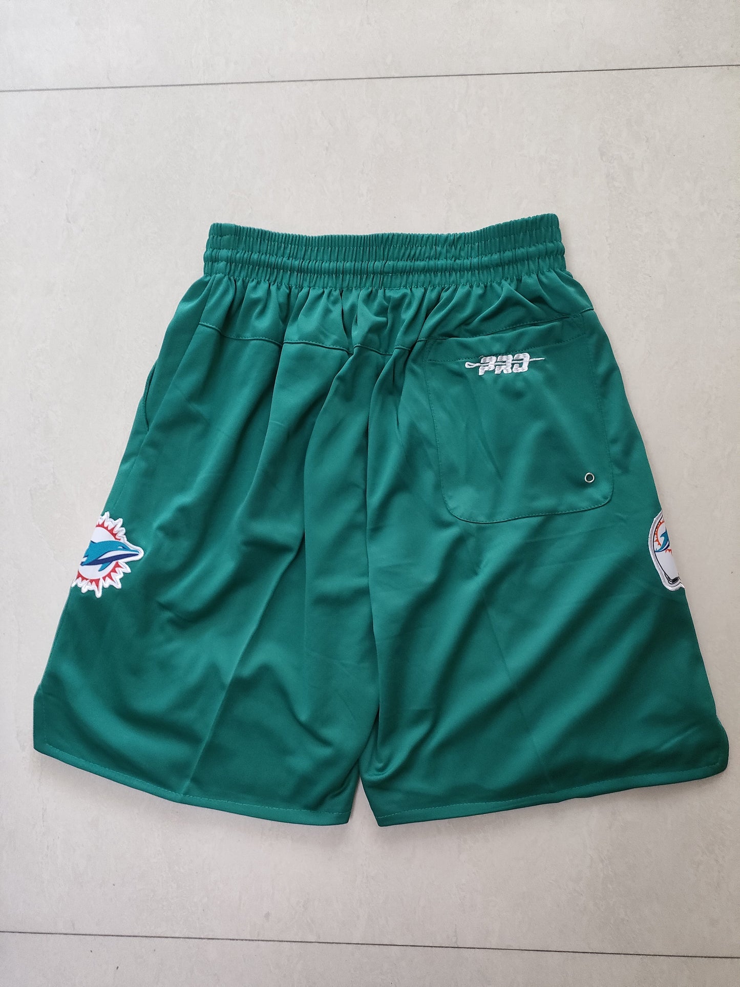 JUST DON Miami Dolphins Pocket Shorts football jersey product view 2