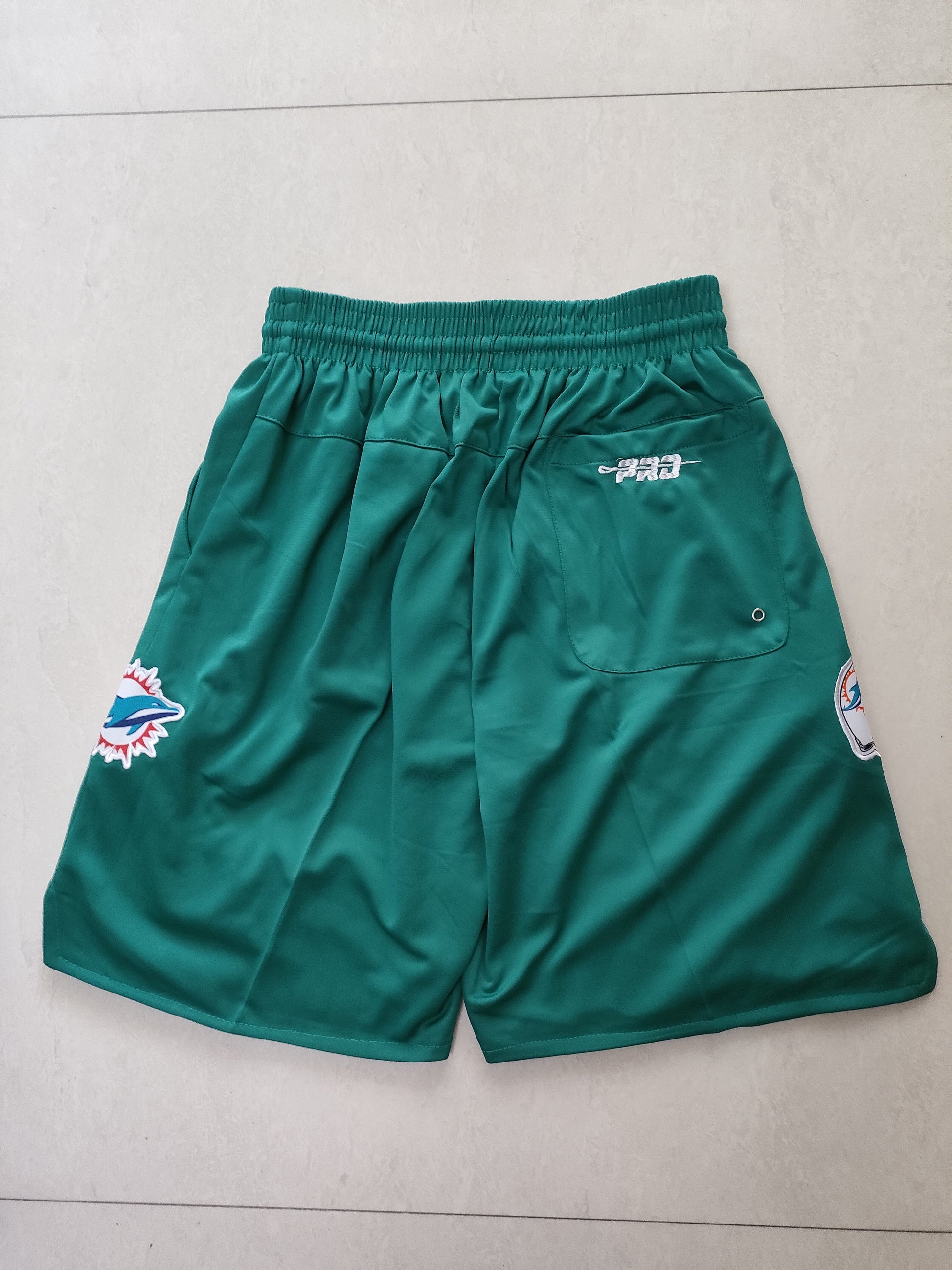 JUST DON Miami Dolphins Pocket Shorts football jersey product view 2