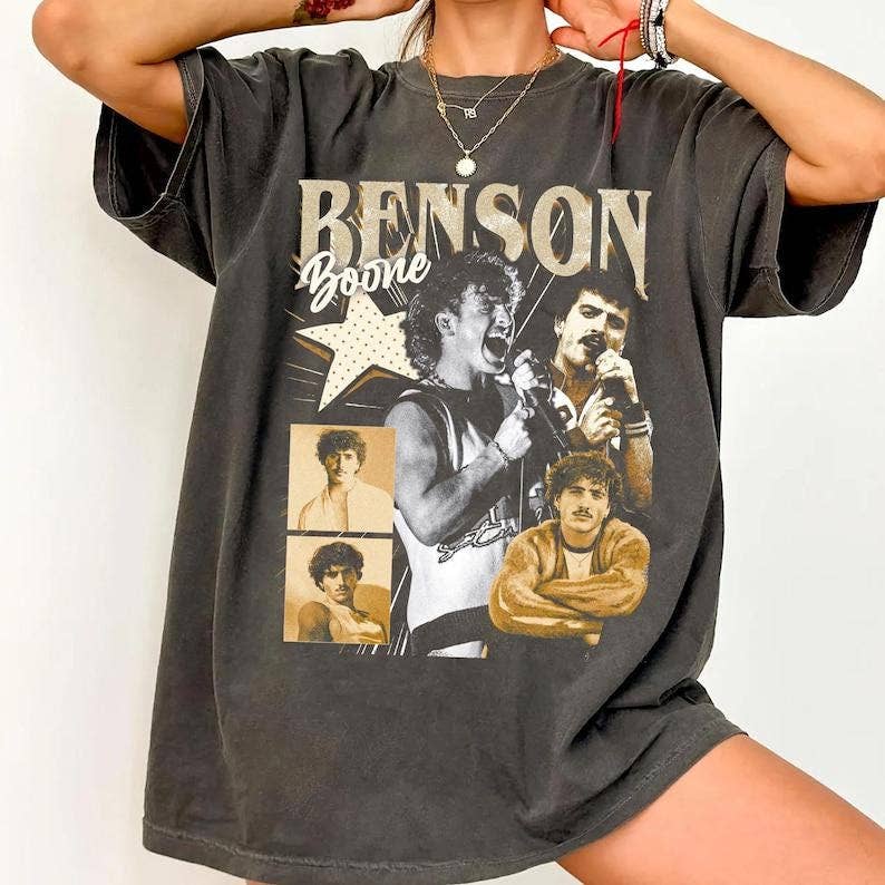 Benson Boone World Tour 2025 T-Shirt Unisex T-shirt, Sweatshirt, Hoodie, Long Sleeve Tee - T-Shirt, Sweatshirt, Hoodie