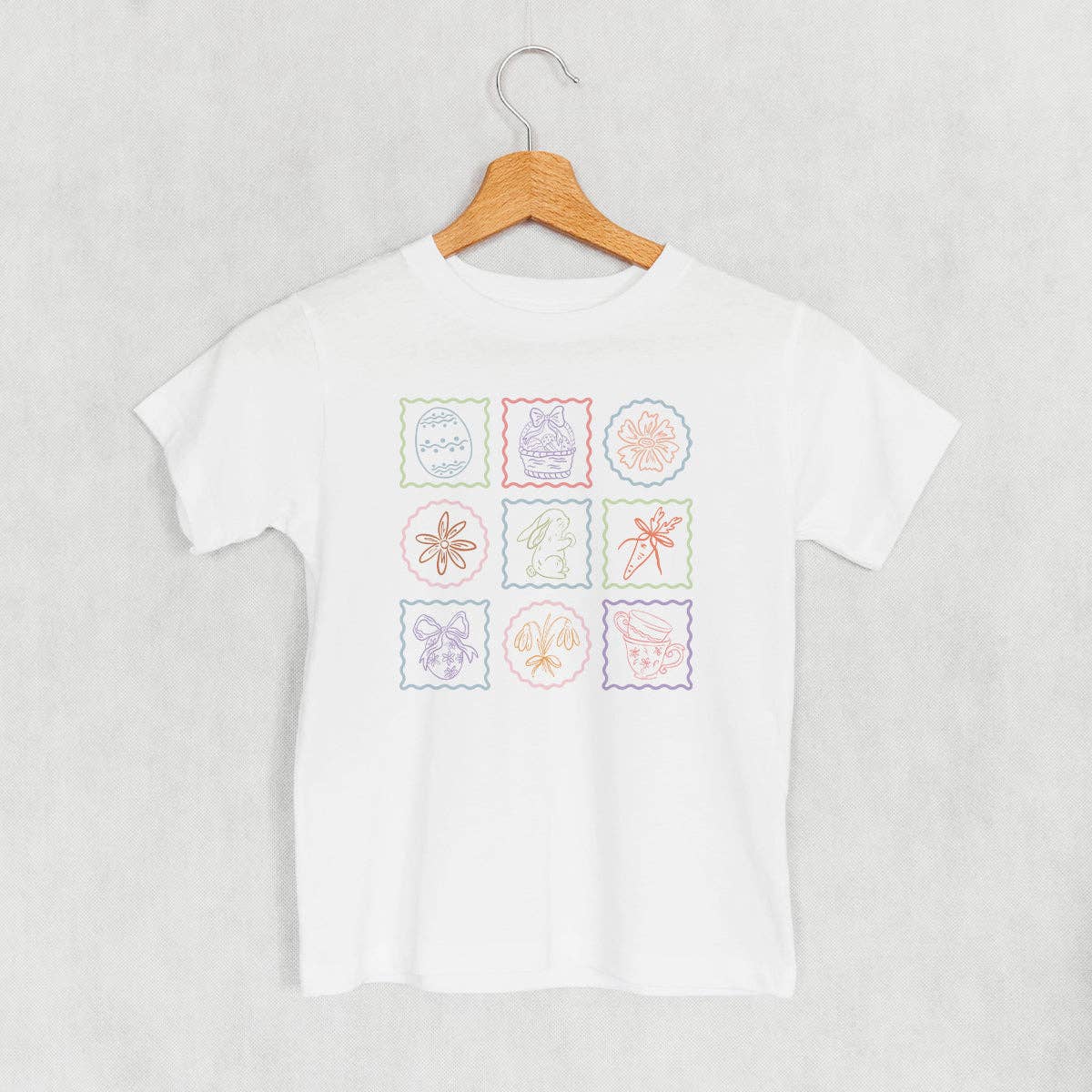 Easter Coquette Grid (Kids) Unisex T-shirt, Sweatshirt, Hoodie, Long Sleeve Tee - T-Shirt, Sweatshirt, Hoodie