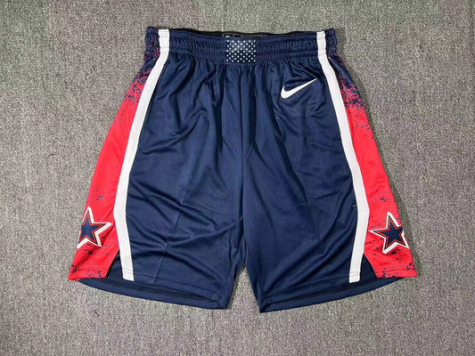 24 Olympics USA Team Dark Blue Shorts Fan Edition sports jersey product view 1