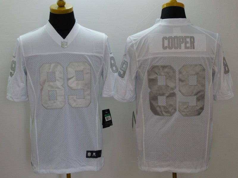 Men's Las Vegas Raiders Amari Cooper #89 White Player Game Jersey1 football jersey product view 1