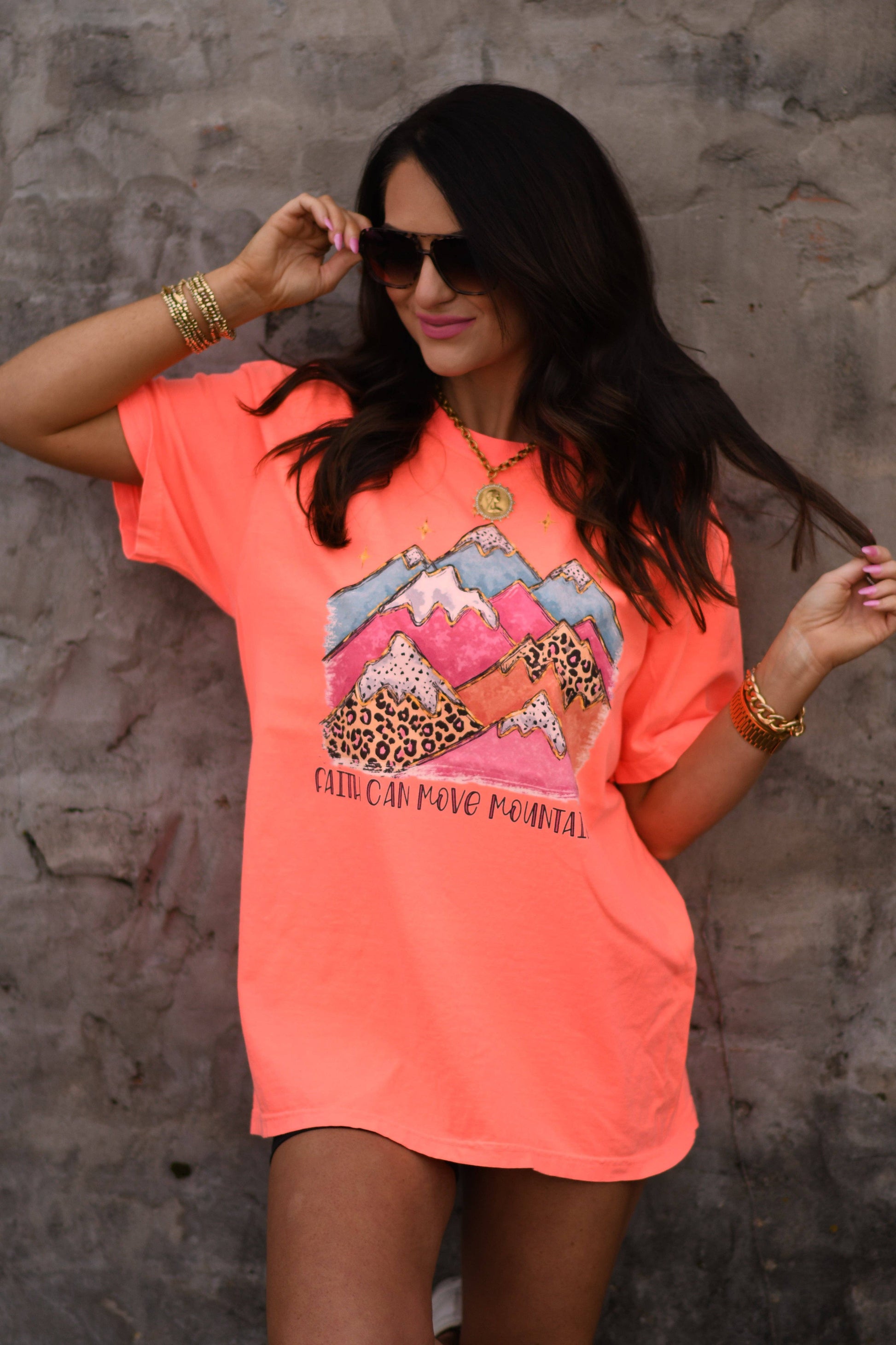 Faith Can Move Mountains Tee Unisex T-shirt, Sweatshirt, Hoodie, Long Sleeve Tee - T-Shirt, Sweatshirt, Hoodie