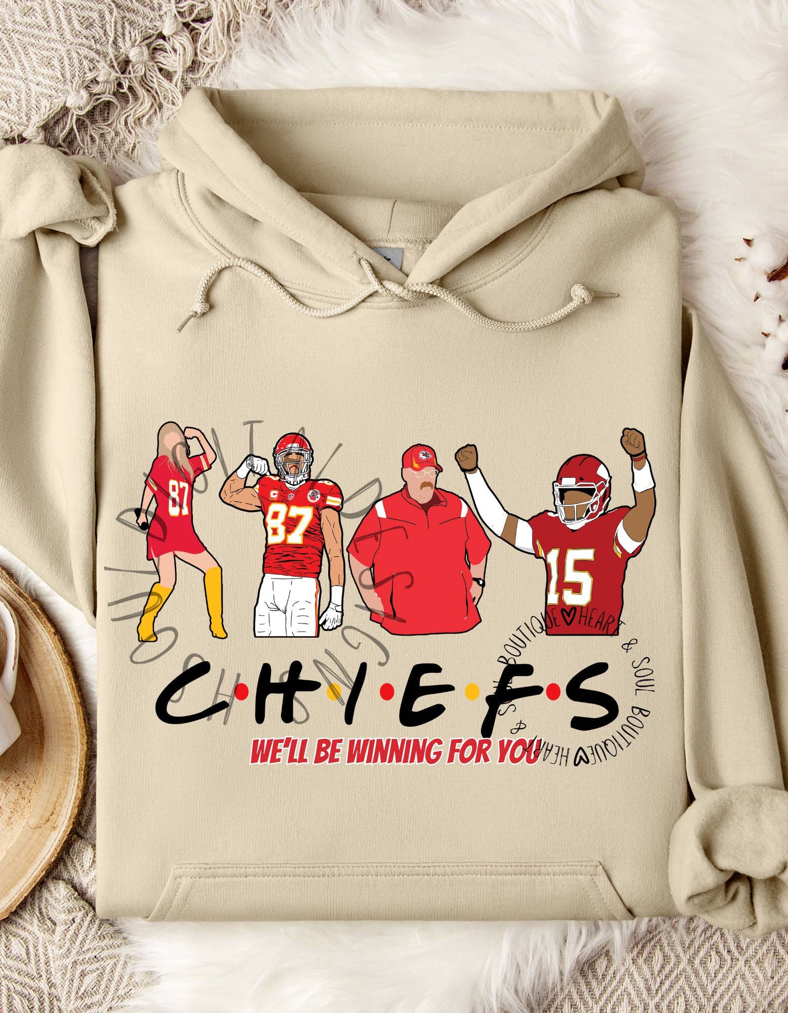 Kansas City Chiefs Inspired Graphic Hoodie with Players Unisex T-shirt, Sweatshirt, Hoodie, Long Sleeve Tee - T-Shirt, Sweatshirt, Hoodie