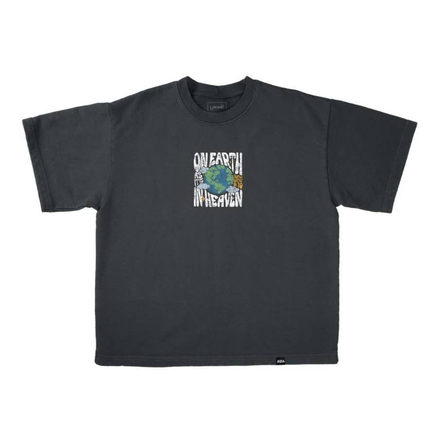 On Earth As It Is in Heaven T-Shirt  Boxy Vintage Style Unisex T-shirt, Sweatshirt, Hoodie, Long Sleeve Tee - T-Shirt, Sweatshirt, Hoodie
