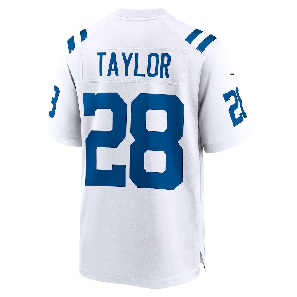 IN.Colts #28 Jonathan Taylor White Player Game Jersey football jersey product view 1