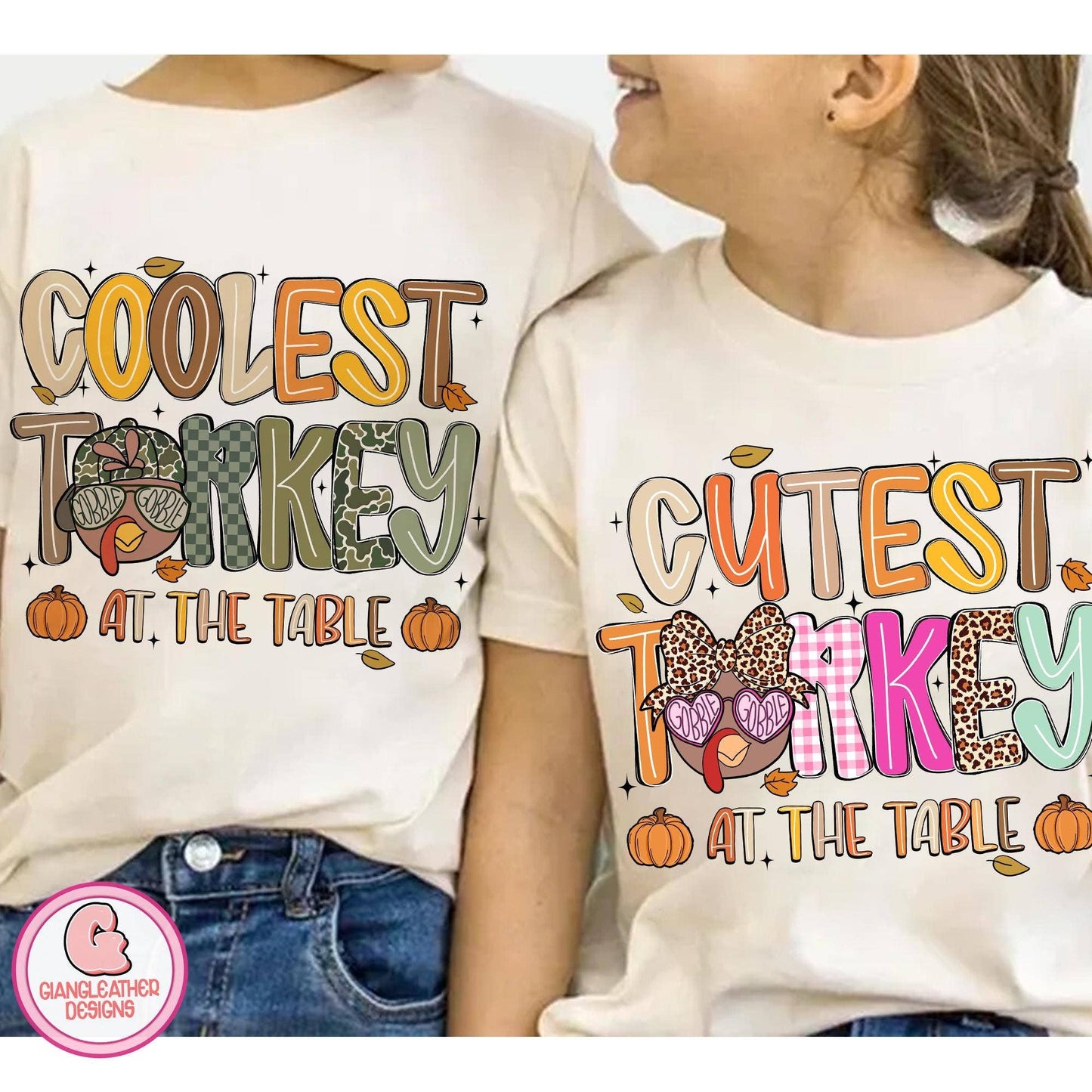 Gobble Gobble Kids Thanksgiving Shirt Unisex T-shirt, Sweatshirt, Hoodie, Long Sleeve Tee - T-Shirt, Sweatshirt, Hoodie