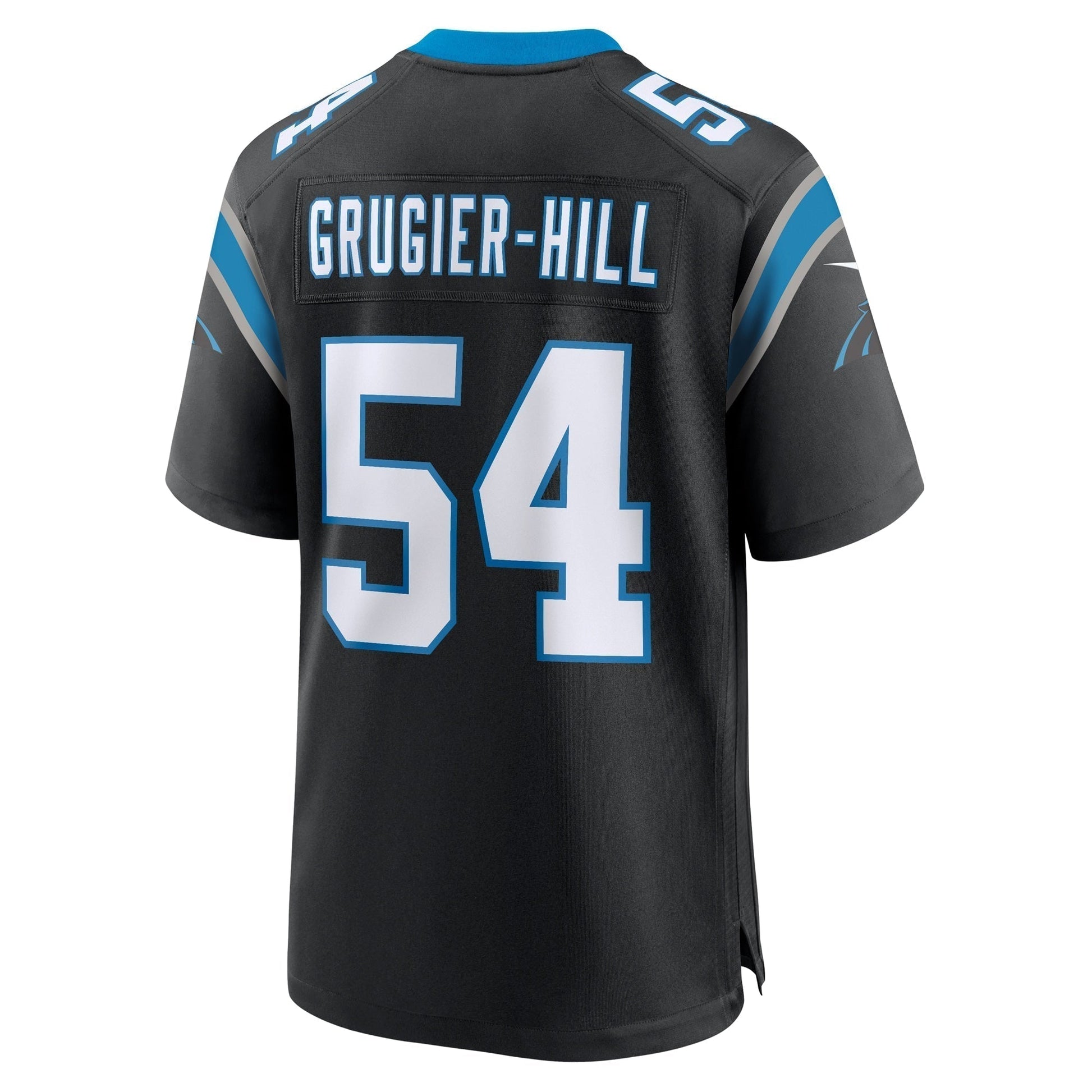 Kamu Grugier-Hill Carolina Panthers Game Jersey - Black football jersey product view 3