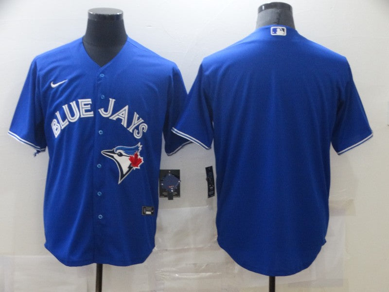 Men's Toronto Blue Jays1 Royal Alternate Replica Team Blank Jersey baseball jersey product view 1