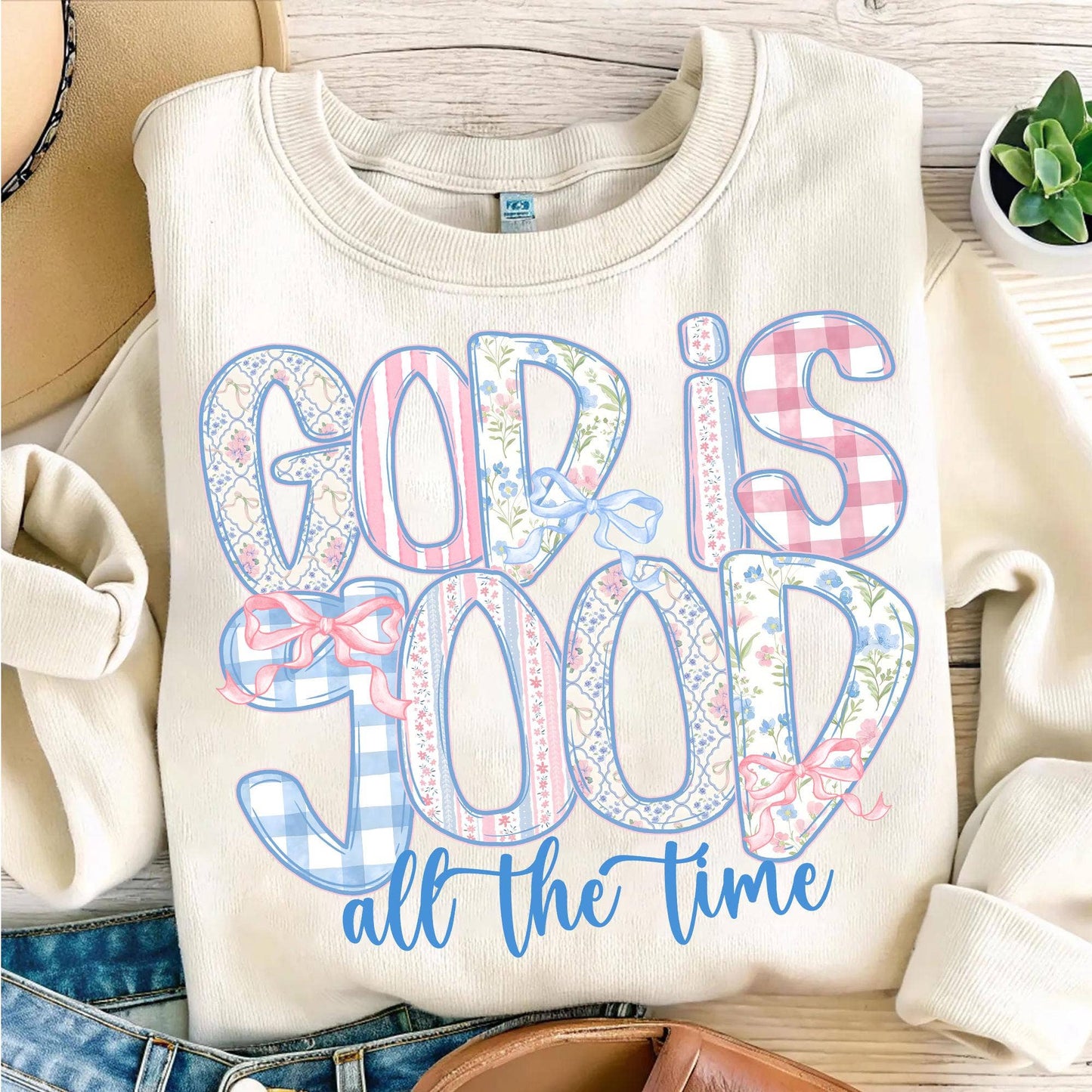 Floral Jesus Bible Verse Apparel Unisex T-shirt, Sweatshirt, Hoodie, Long Sleeve Tee - T-Shirt, Sweatshirt, Hoodie
